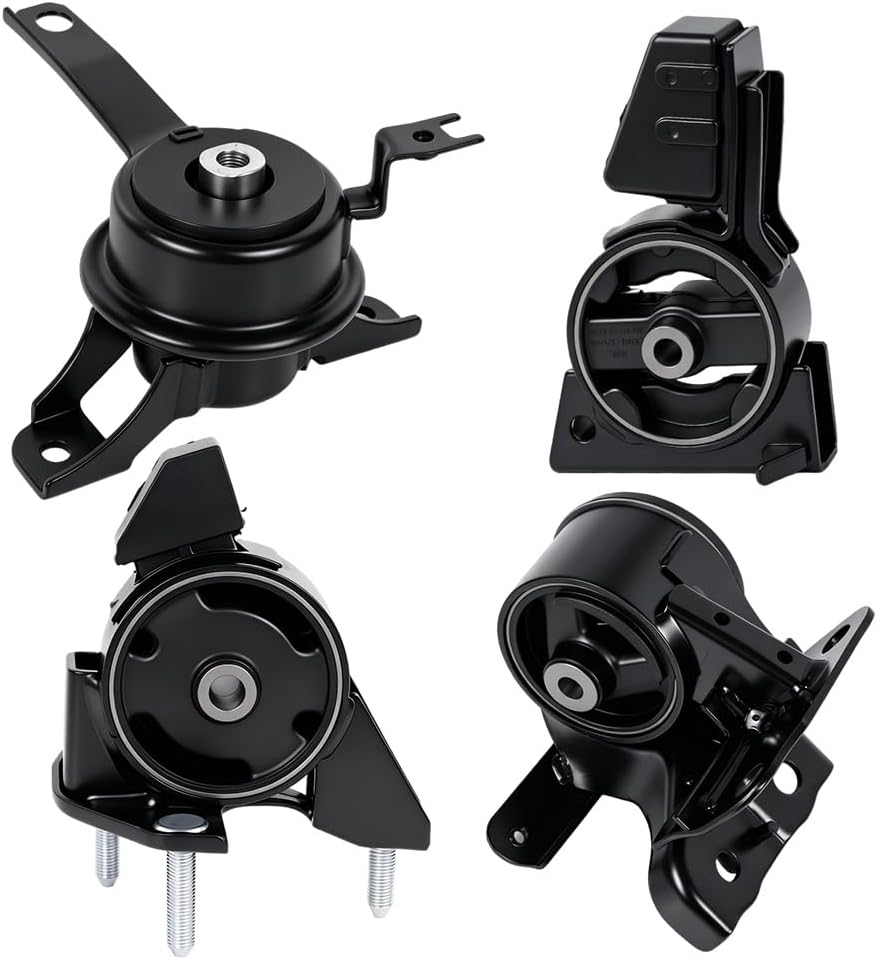 Engine Motor Mount Set Compatible with Fits for 98-02 Toyota Corolla 1.8L 1998-2002 Chevrolet Prizm 1.8L 4 Speed 4pcs A7256 A7243 A7254 A7259