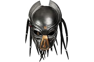 Predator Mask, Lianglide Halloween Predator Helmet Mask Costume Latex Full Head Cover Party Headgear