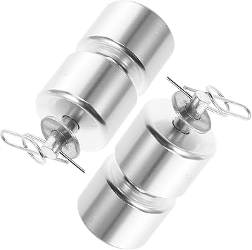 2pcs Aluminum Alloy Trailer Rollers for Easy Utility Trailer Lifting and Lowering and Lightweight Gate Aid