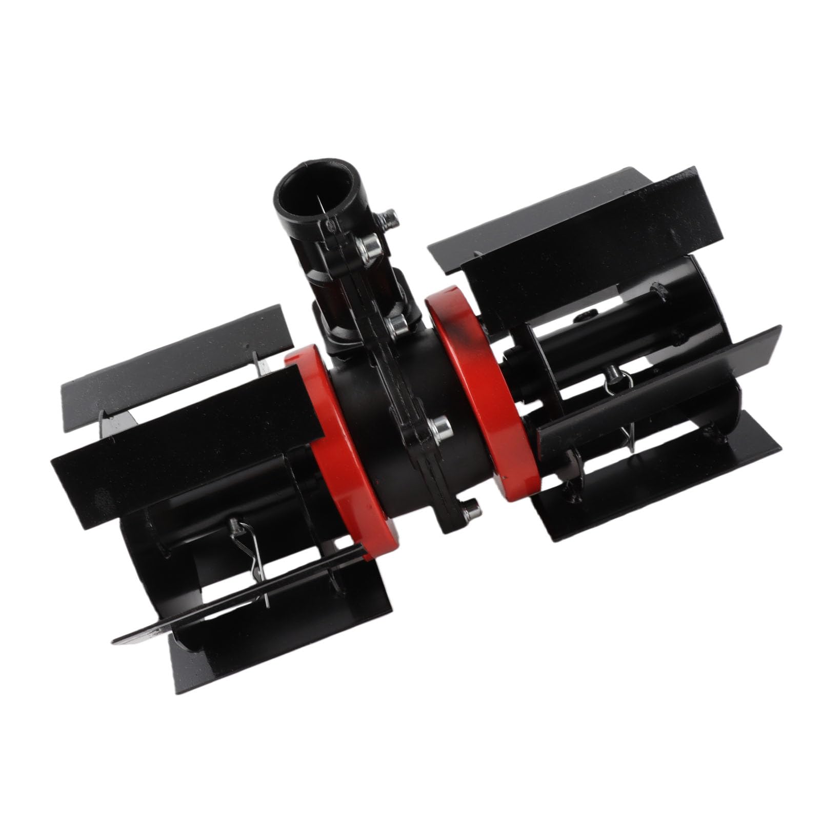 Qcwwy Roue de Désherbage, flexibilité Efficace, Mise à Niveau des Performances, Gain de Temps et D'énergie, Roue de Désherbage d'herbe, Accessoire Universel de Scarificateur en Fer en