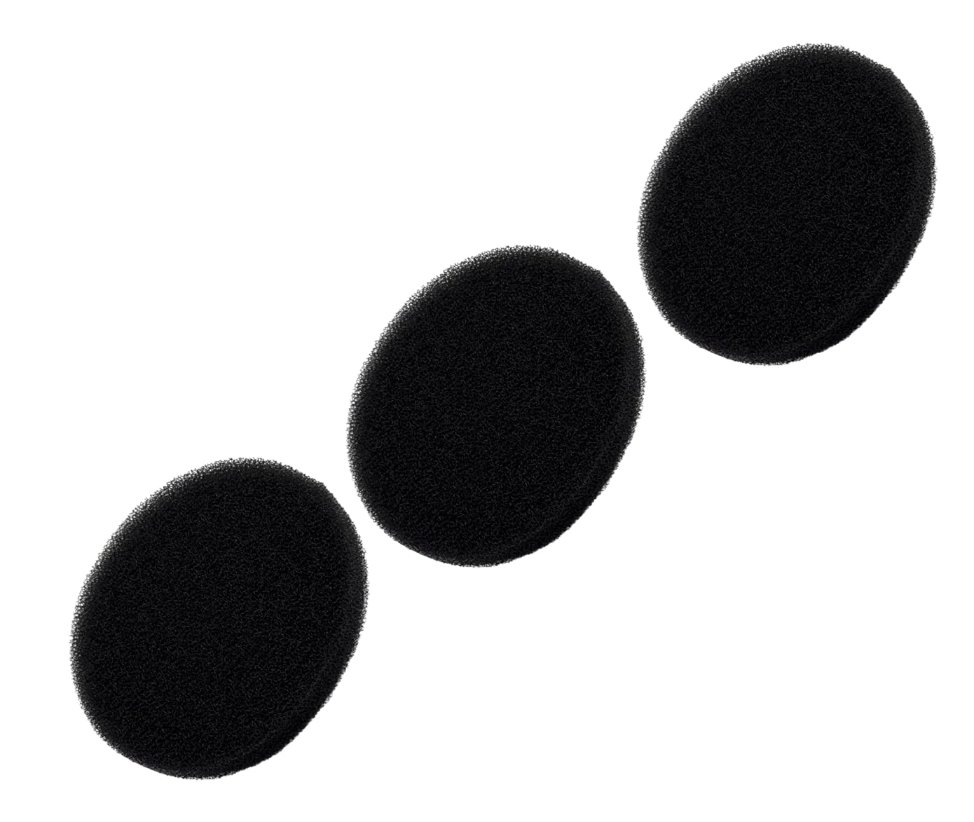 H&C Vent Black 3 Pcs 5 Inch / 125Mm Ducting Filters │ Pre Hepa Air Purifier │ Extractor Fan Vent Cover │ Air Conditioner Window Vent Kit │ Polyurethane Filters Ventilation System │ Heat Recovery Ventilation