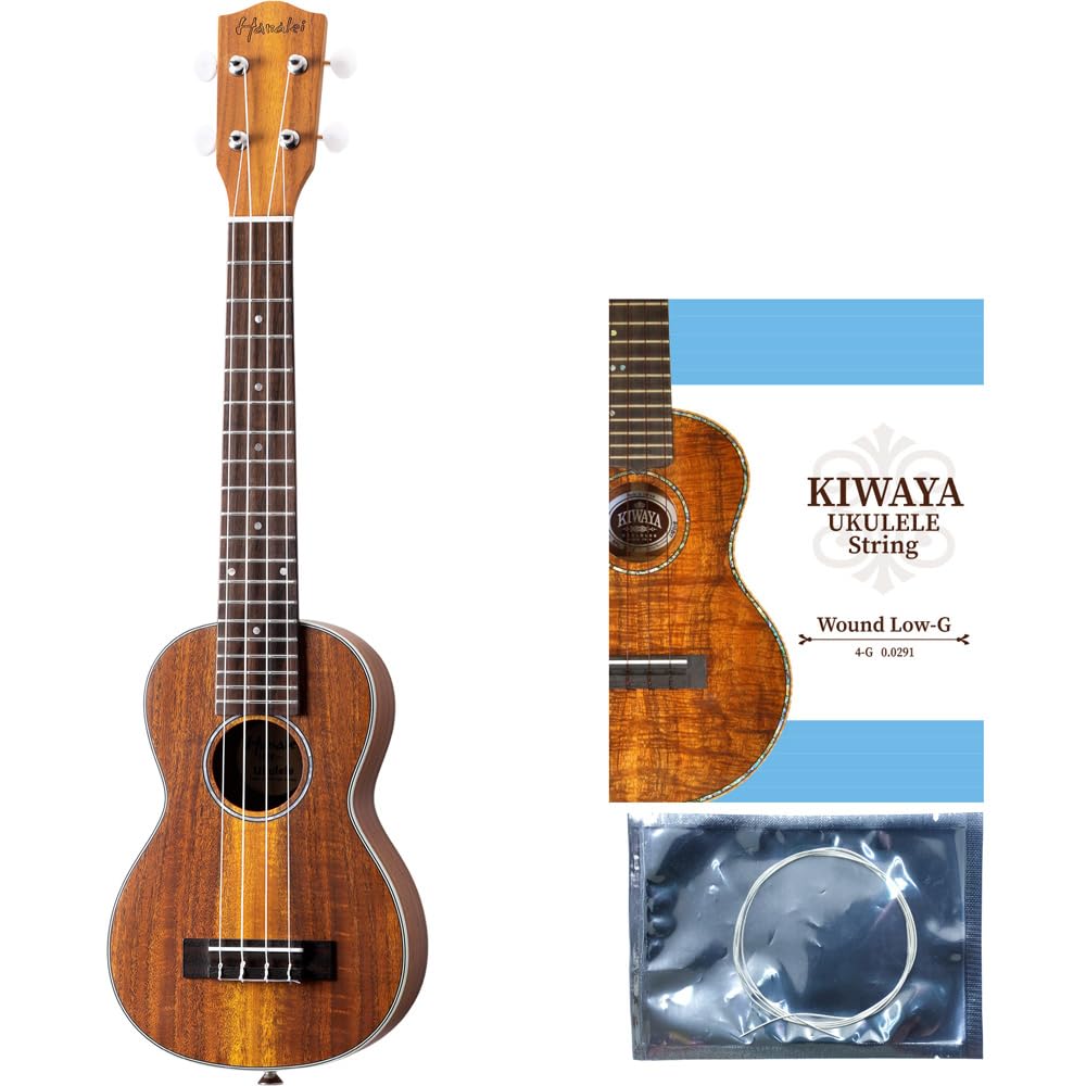 Hanalei HUK-500 ウクレレ  ソプラノ ロングネック Hanalei HUK-500 Natral Matte ウクレレ ソプラノ オール単板 アカシア