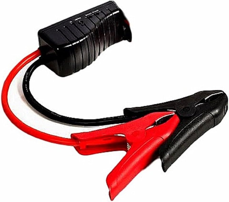 Replacement Car Jump Cables For Use with Motorcord 18,000Mah Multi-Functional SUPER POWER CAR JUMP STARTER