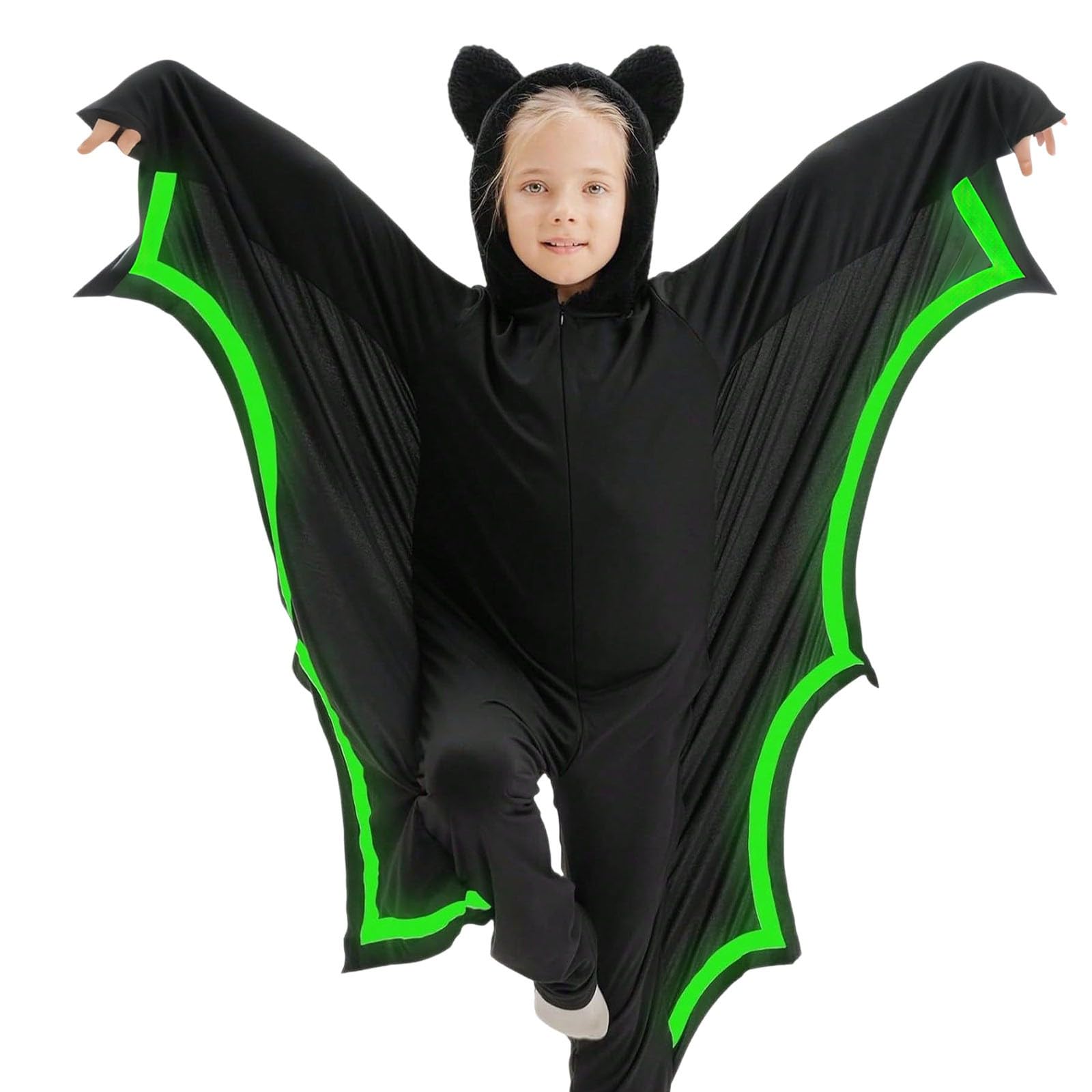 Generisch Combinaison d'Halloween avec effet lumineux pour les fêtes costumées