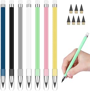 Crayon Infini Jojofuny Lot De 24 Crayons éternels Sans Encre Avec