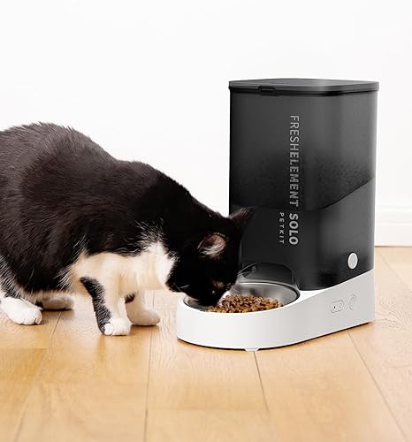 Miniatura 9 de PETKIT Comedero automático para mascotas, comedero WiFi para perros y gatos de 3 litros, dispensador de alimentos para gatos y perros con cuenco de