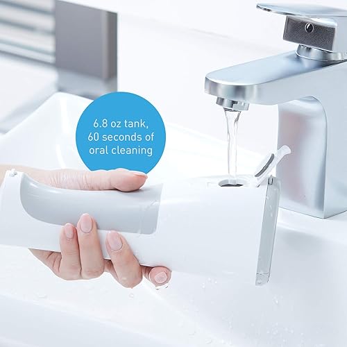Miniatura 9 de Panasonic Hilo dental de agua inalámbrico profesional para cuidado dental, puente y ortodóncico, irrigador oral portátil con limpieza ultrasónica,