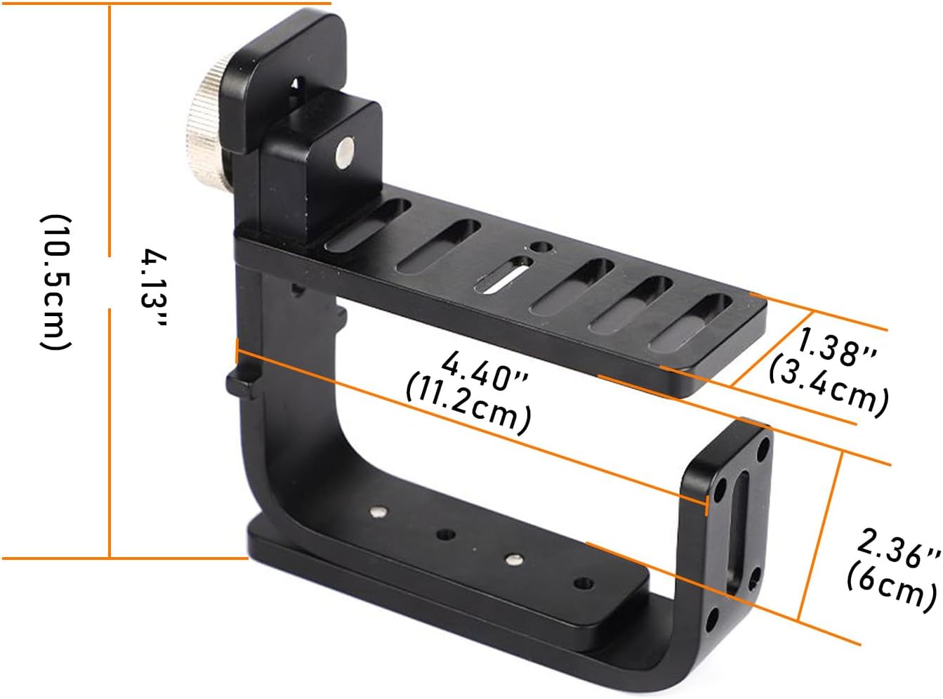 OcraTorch H620 Adjustable Rotary Goodman Handle Adapter Technical Dive Light Accessory Universal Diving Tool for OcraTorch D630, D620, D850, D511, ZD710 Underwater Lights