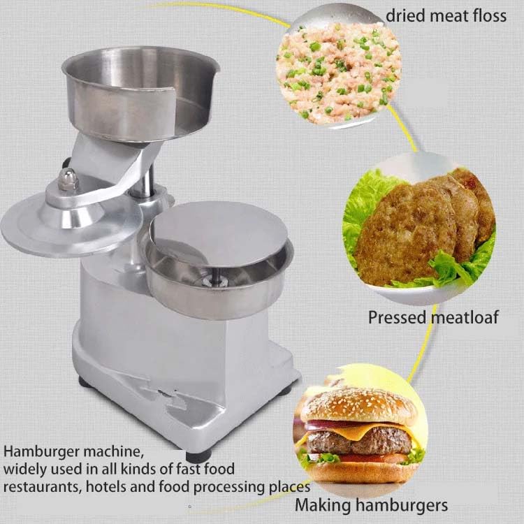 Burger Patty Maker - Piatti in acciaio inox per ristoranti e fast food