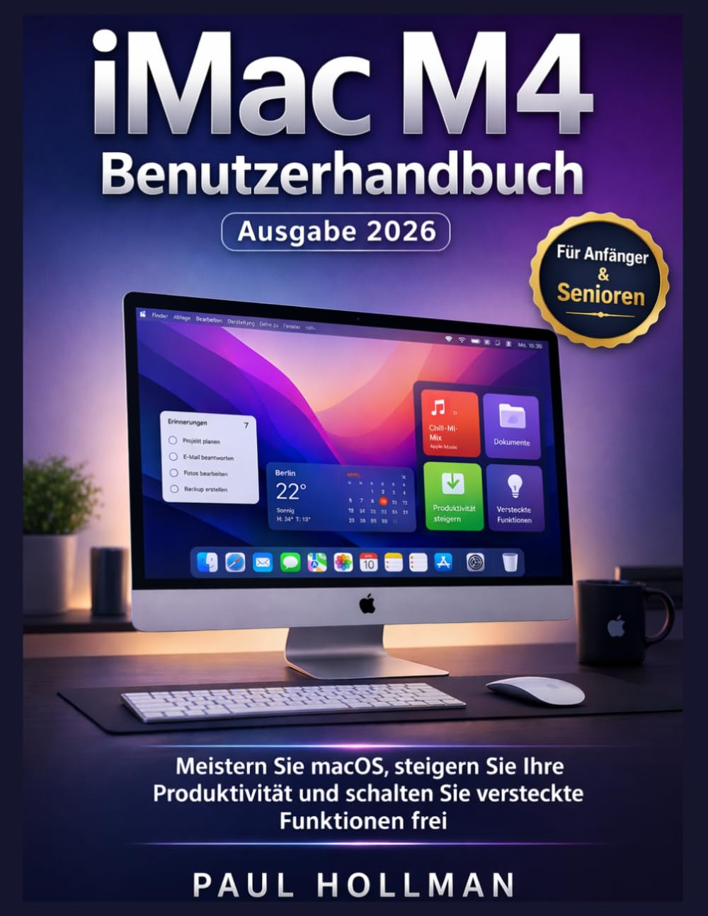 iMac M4 Benutzerhandbuch (Ausgabe 2026): Meistern Sie macOS, steigern Sie Ihre Produktivität und schalten Sie versteckte Funktionen frei