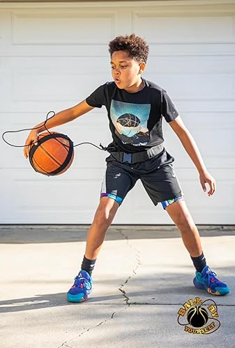 Miniatura 3 de Ball By Yourself La correa de entrenamiento de baloncesto interiorexterior se adapta a todas las pelotas de baloncesto de 27.5, 28.5 y 29.5, con