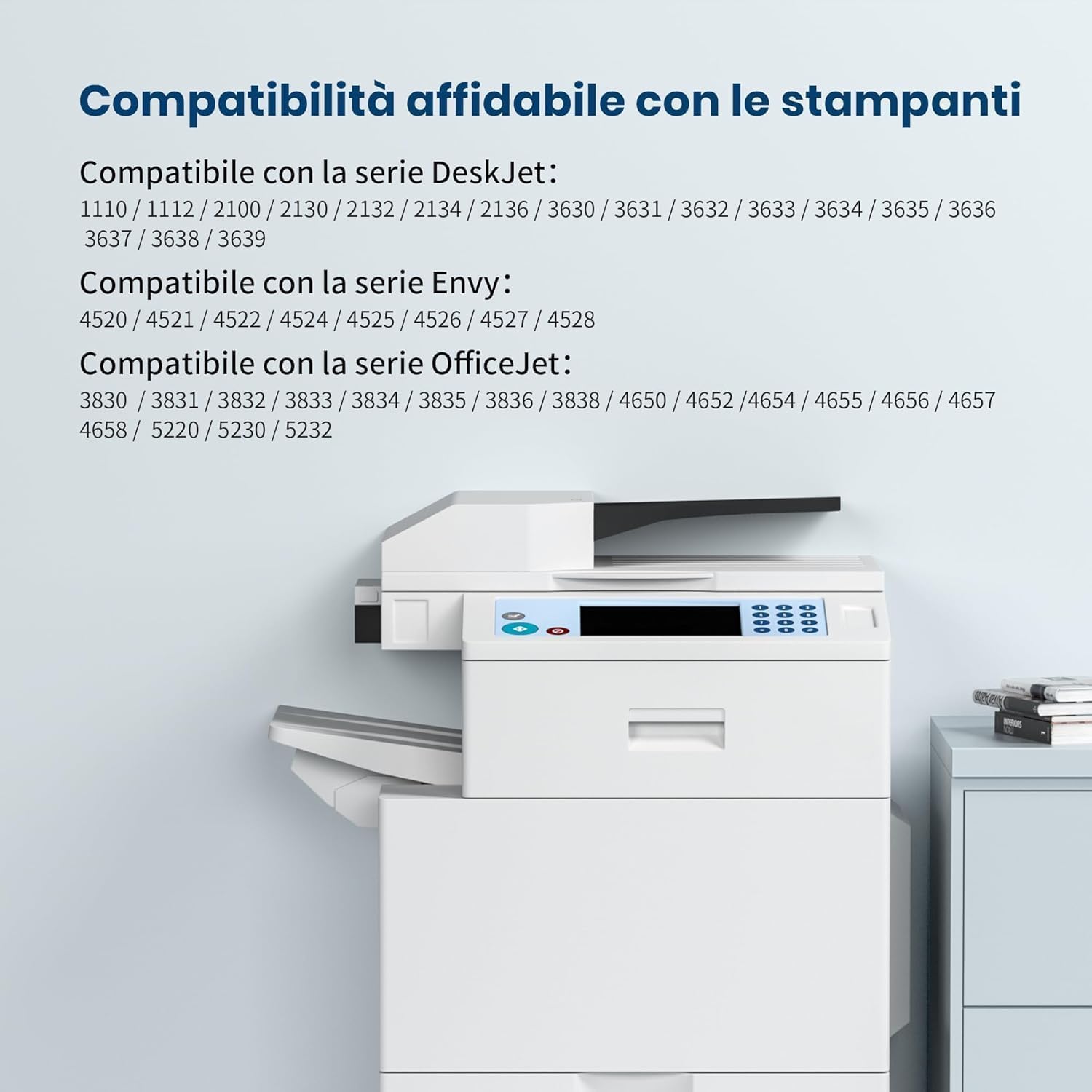 Washope 302 XL Nero Cartuccia per HP 302 302XL OfficeJet 3831 3830 3833 3834 4650 4656 DeskJet 3639 3630 3633 3632 3634 3636 1110 2130 2132 Envy 4525 4520 4522 4524 4527 4528 (1 nero)