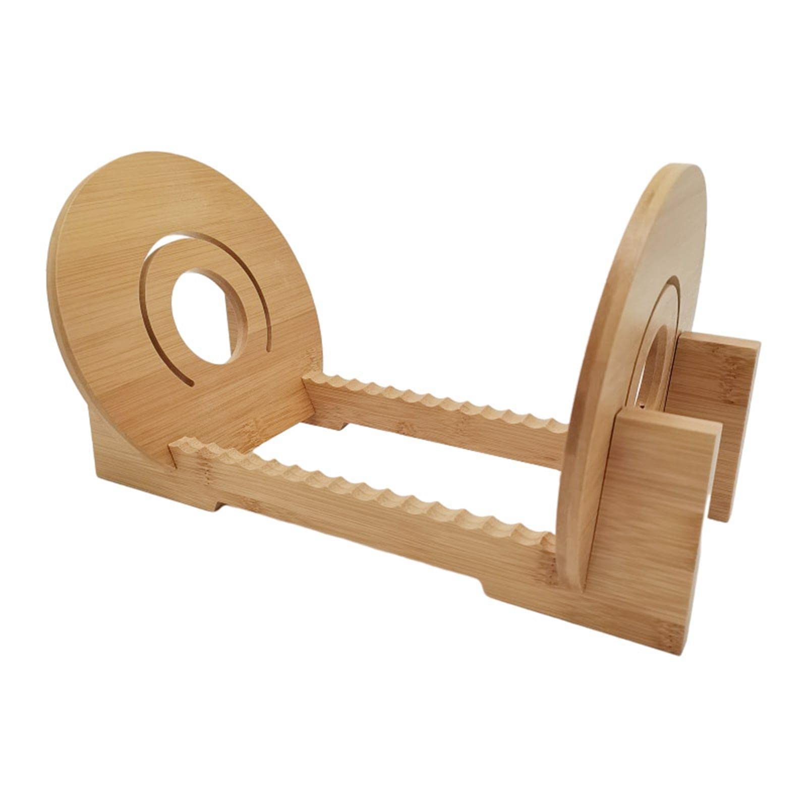 THE STYLE SUTRA ® Bamboo Vinyl Record Organizer for Vinyl Record Quality Double Ended Modern| Storage & Media Accessories-image-19