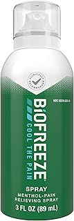 Menthol Spray 3 FL OZ Colorless Aerosol Spray for Pain Relief associated...