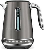 Vista 1 de Breville BKE845BST Smart Kettle Luxe Water Heater, 7 Cup, Black Stainless Steel