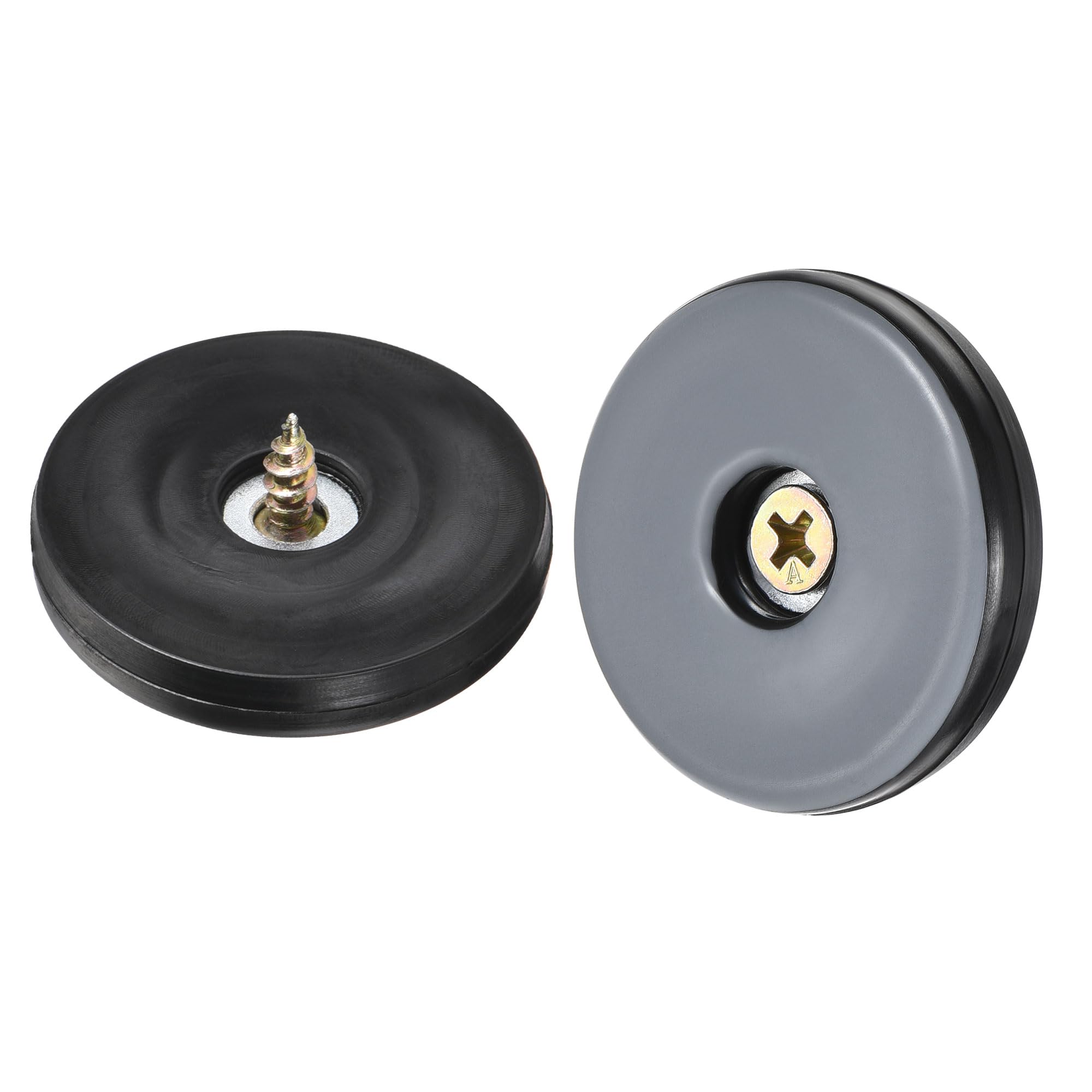 uxcell 38mm Furniture Feet Slider Glides Screw-in Chair Leg Protector Pads PTFE 12pcs