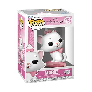 Funko Pop! Disney: The Aristocats – Marie (Glitter) - Les Beatles, Paul McCartney, John Lennon, RIngo Starr, George Harrison