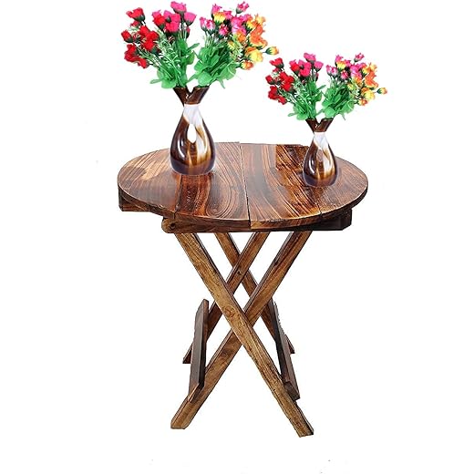 Beautiful Wooden Folding Stool 12INCH