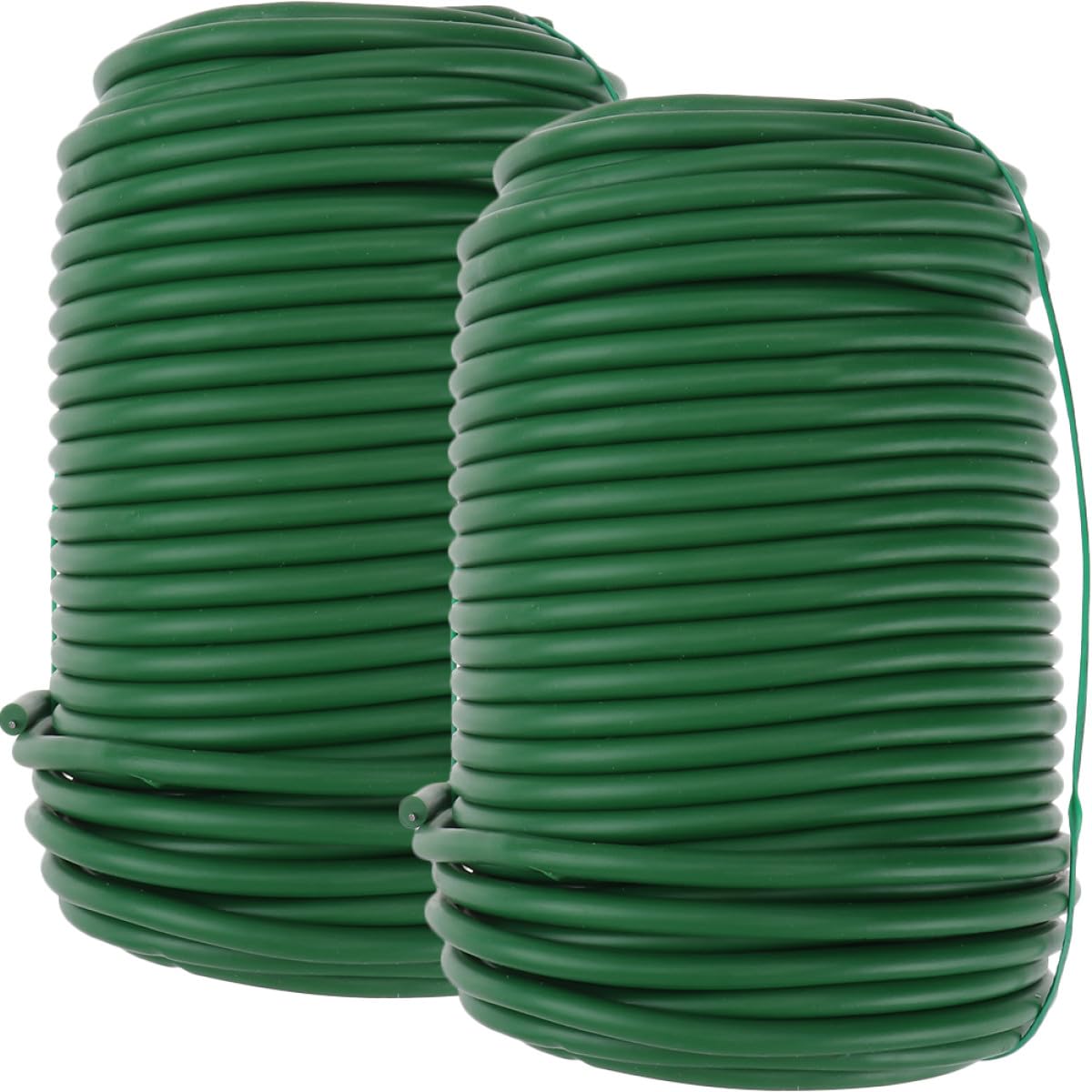 IMIKEYA Attaches pour Plantes Vertes en TPR et Fer, 2 Rouleaux Polyvalents pour Sécuriser Arbustes et Vignes Le Jardin