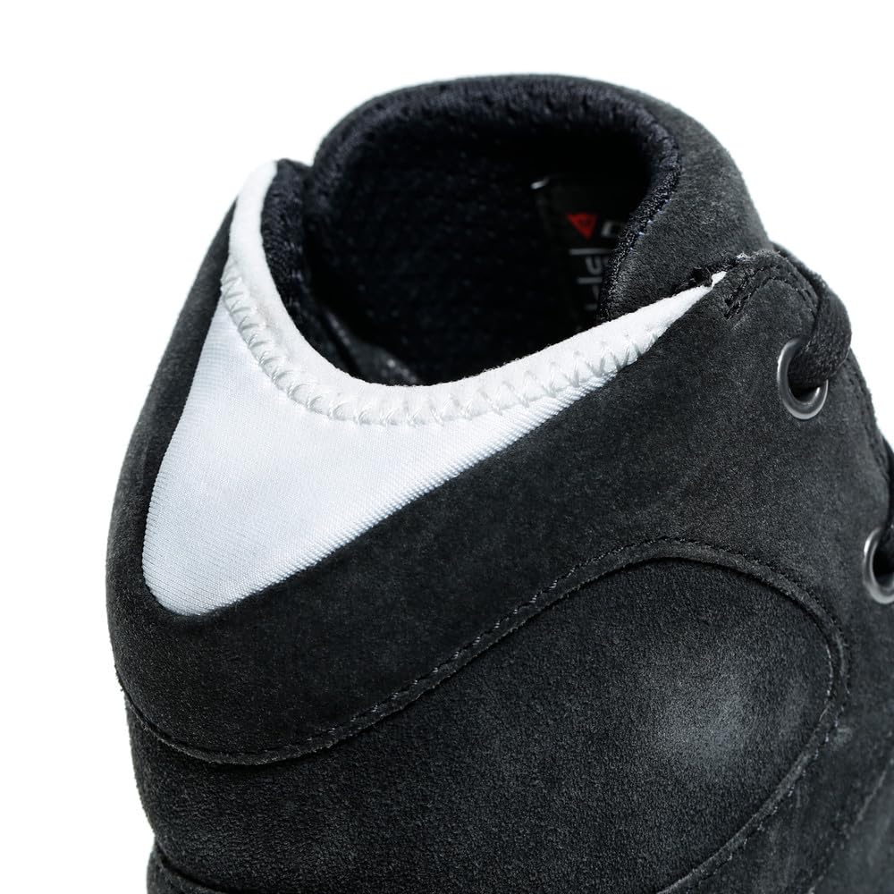 Dainese York Lady D-WP Shoes, Zapatillas Moto Impermeables, Mujer, Dark-Carbon/Blanco, 37