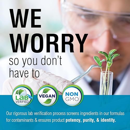 Miniatura 4 de Solaray Biotin 5000 mcg  Liberación temporizada  Soporte saludable para el cabello la piel y las uñas de acción rápida y duradera  60 cápsulas