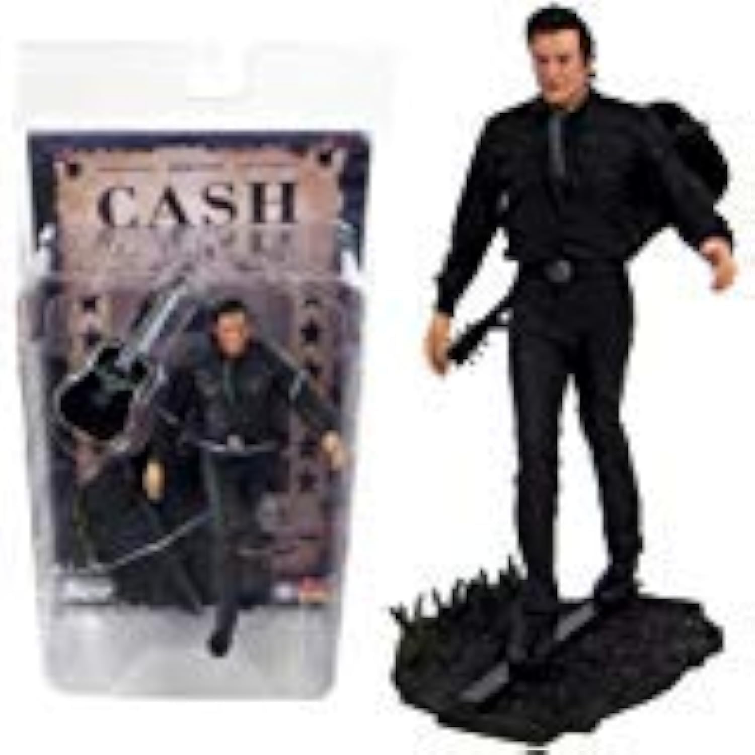 2006 Johnny Cash "Man In Black" Action 7" Figure