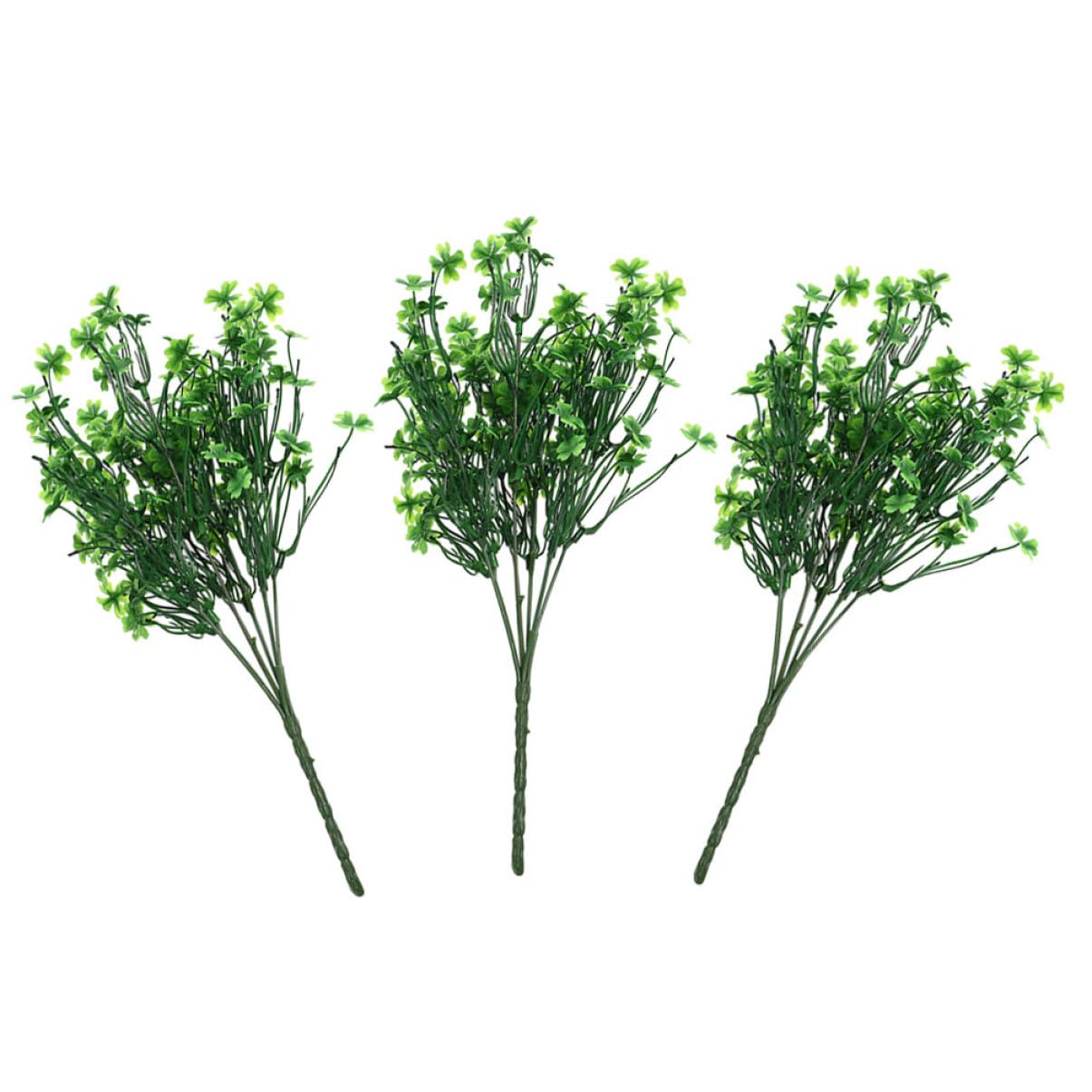 6pezzi Foglie Artificiali Decorativa Con Stelo Piante Finte Per Bouquet Fai Da Te Decorazioni Per Matrimoni e Festività Adatte Per Interni Ed Esterni