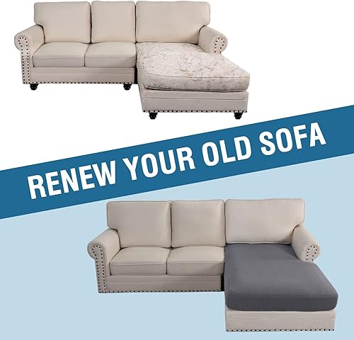 Vista 189 de Fundas de sofá modular, funda de cojín para sofá en forma de L, funda de cojín para sofá biplaza y ambos sofás seccionales izquierdo/derecho, Azul