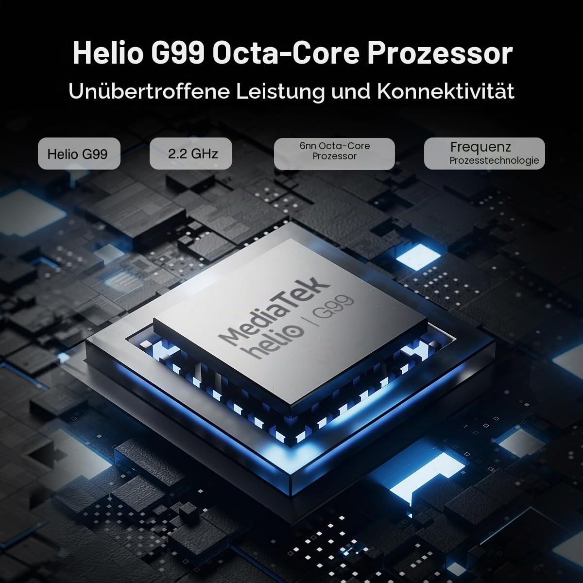 T30PRO Tablet 11 Zoll, Helio G99 Octa-Core 15(8+7) GB+256GB (2TB TF) Gaming Tablet, 8580mAh/33W, 2560x1600 FHD+, 20MP Dual SIM 4G LTE +5G WiFi Widevine L1 mit Hülle