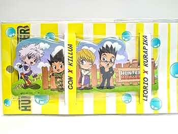 HUNTER×HUNTER ゴン キルア クラピカ レオリオ ラミネートカード ハンター×ハンター ラミカ（ラミネートカード）4種セット ゴン