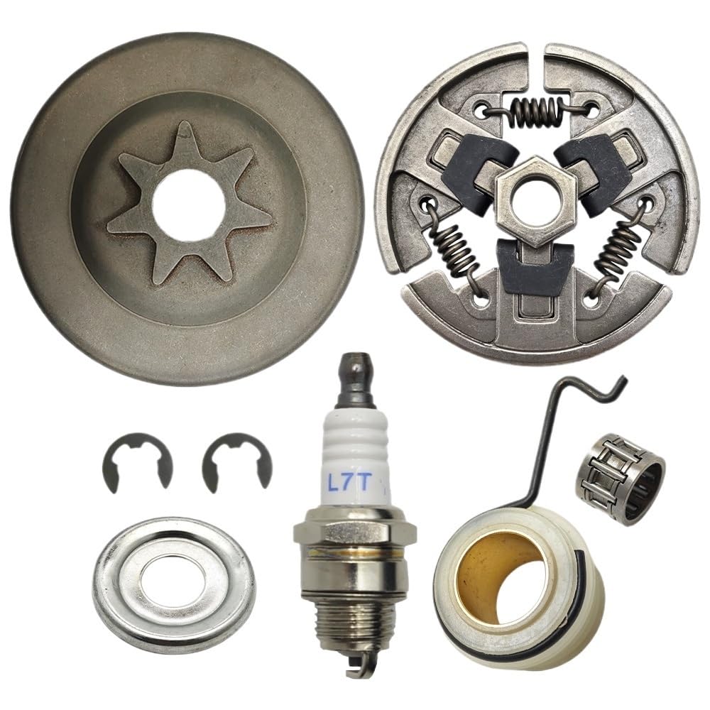 Motosierra 3/8" 7T Piñón Embrague Rodamiento De Agujas | For Stihl MS390 MS290 MS310 029 039 Engranaje helicoidal 1125 640 2000