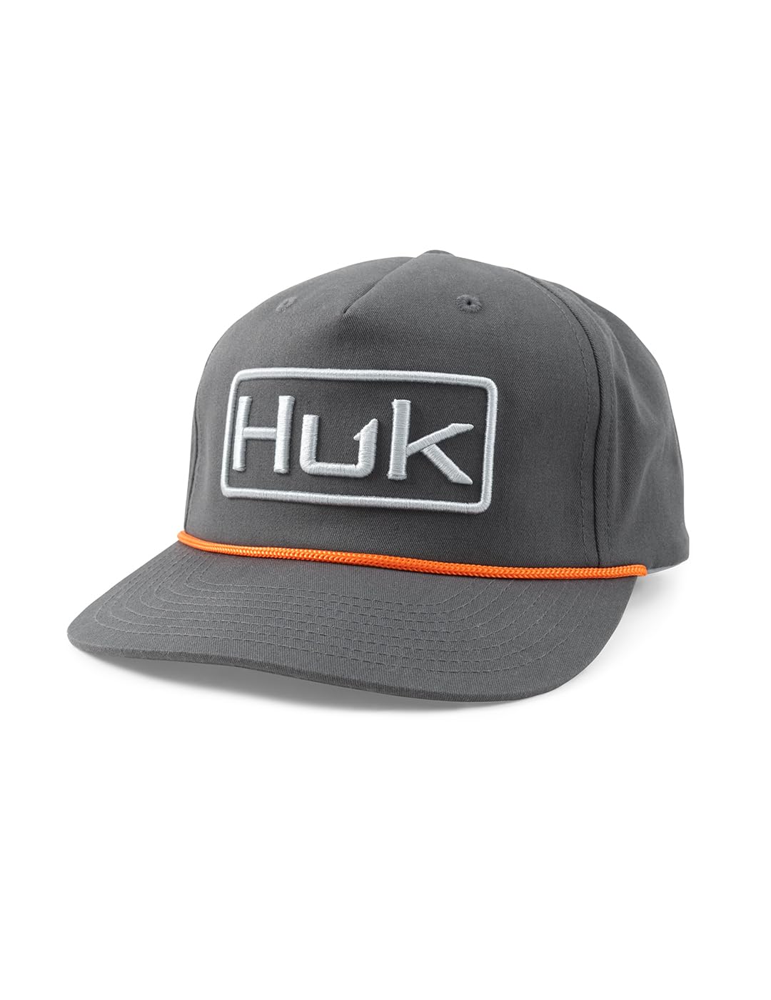 HUK Men's Mesh Trucker Snapback Hat | Anti-Glare Fishing Hat