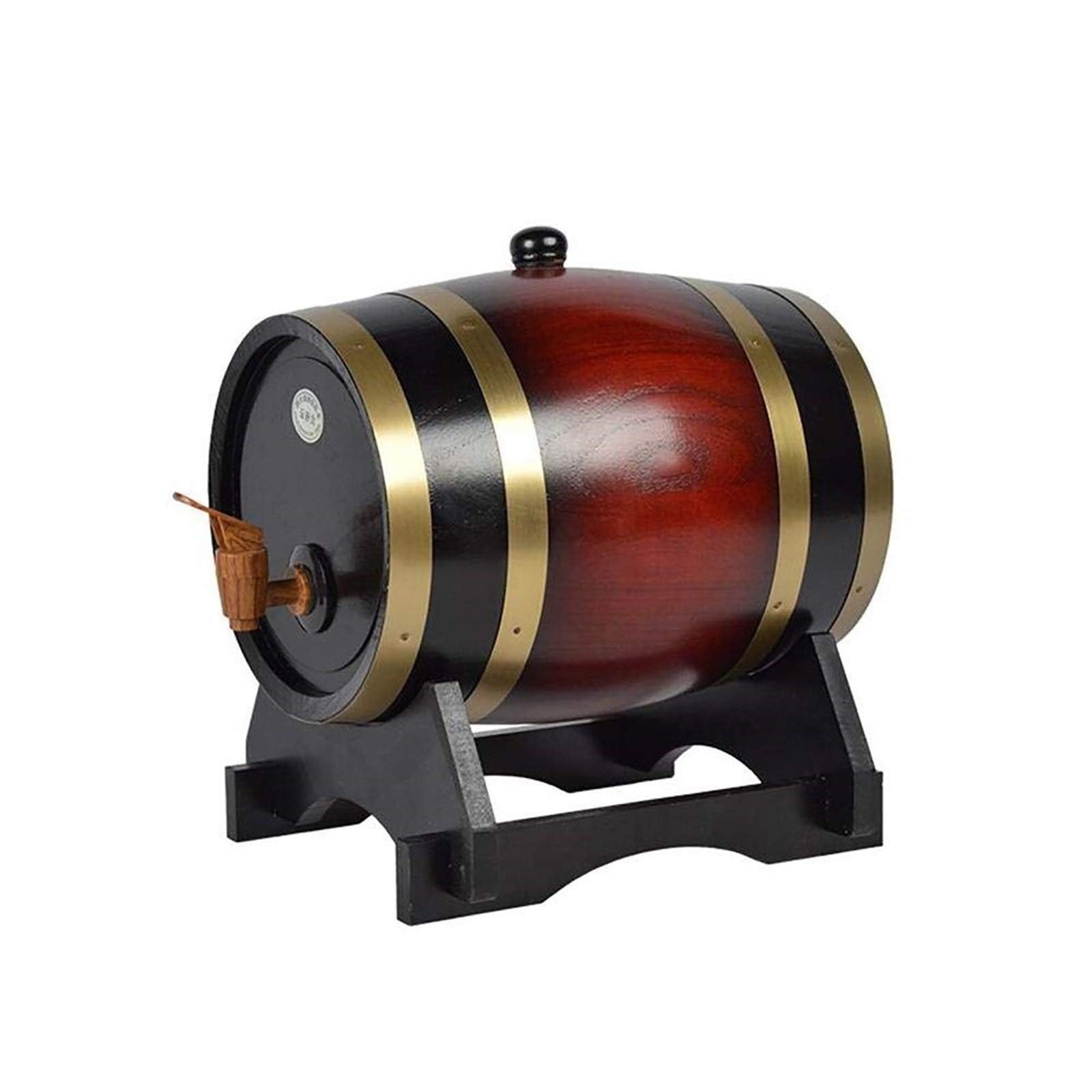 Buy YANGUANG Oak Barrel Dispenser High Grade Oak Wine Barrel, Wine