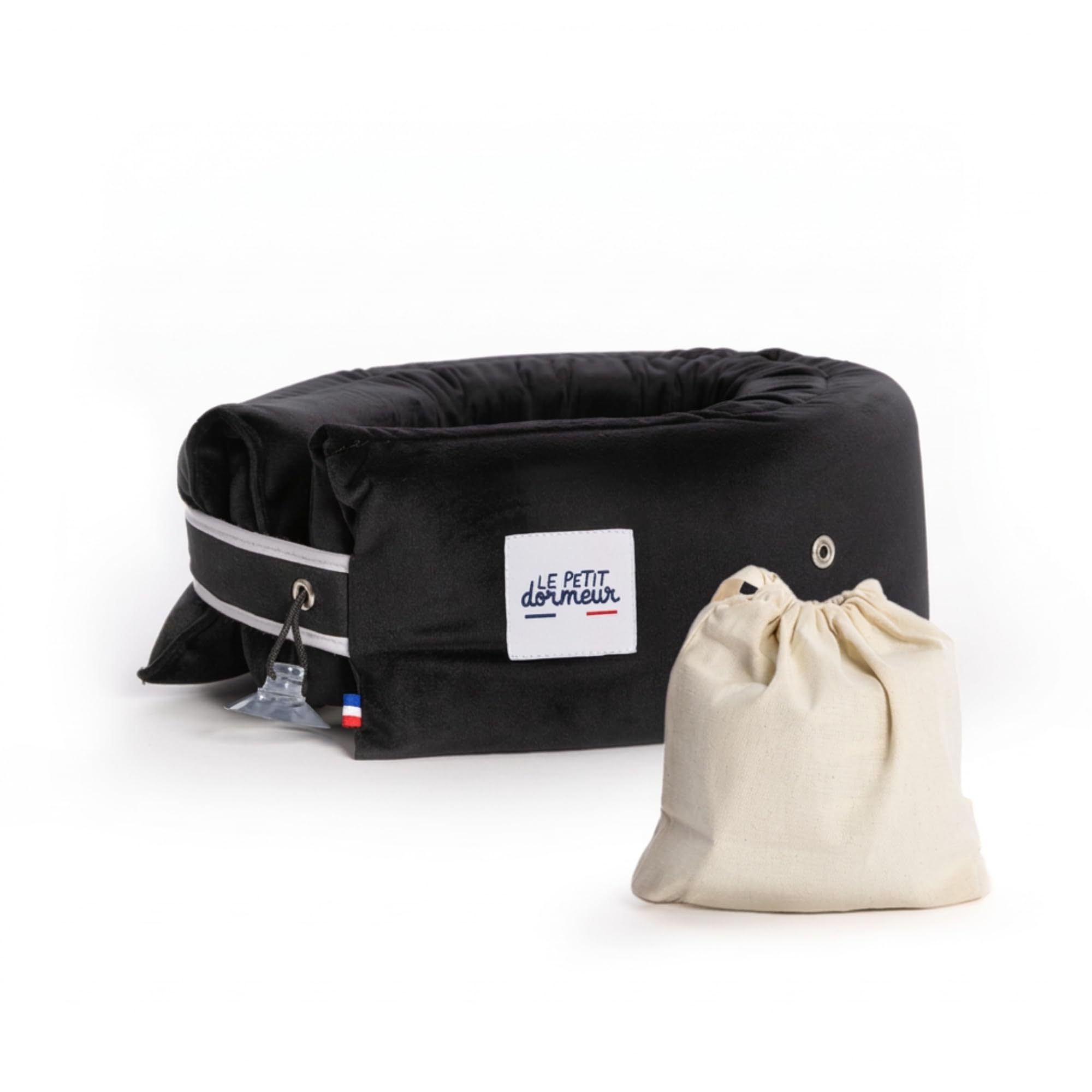 Nackenkissen Flugzeug – Ergonomisches 3-in-1 Nackenhörnchen & Flugzeug Kissen – Ultra Bequemes Reisekissen – Praktisch & Kompakt – Maschinenwaschbar