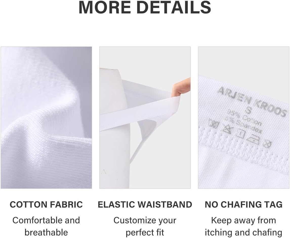 Arjen Kroos Men's Jockstrap Sexy Underwear Cotton Jock Strap Thong Athletic Supporter for Men - Image 4