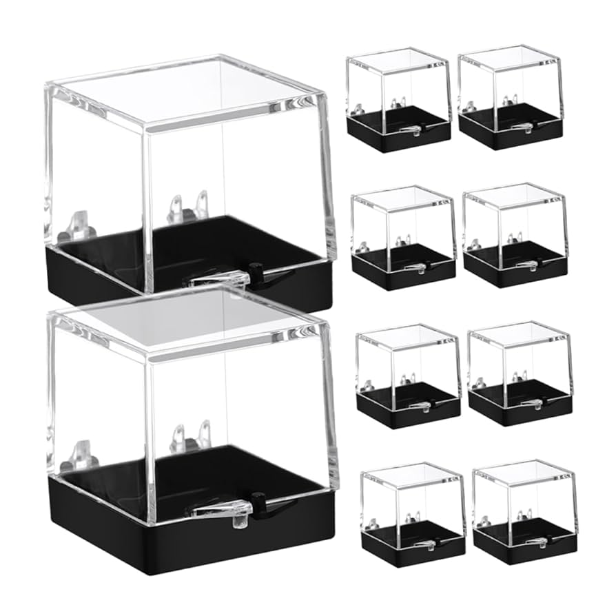 Amazon | IMUSINICE 10個 ケーキ型 宝石展示ケース 宝石展示