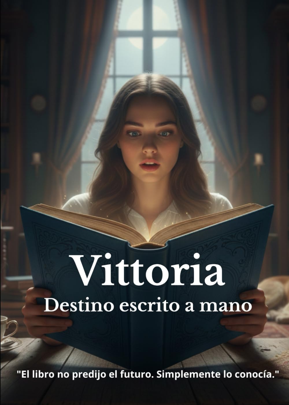 Vittoria destino escrito a mano: "El libro no predijo el futuro. Lo conocía."