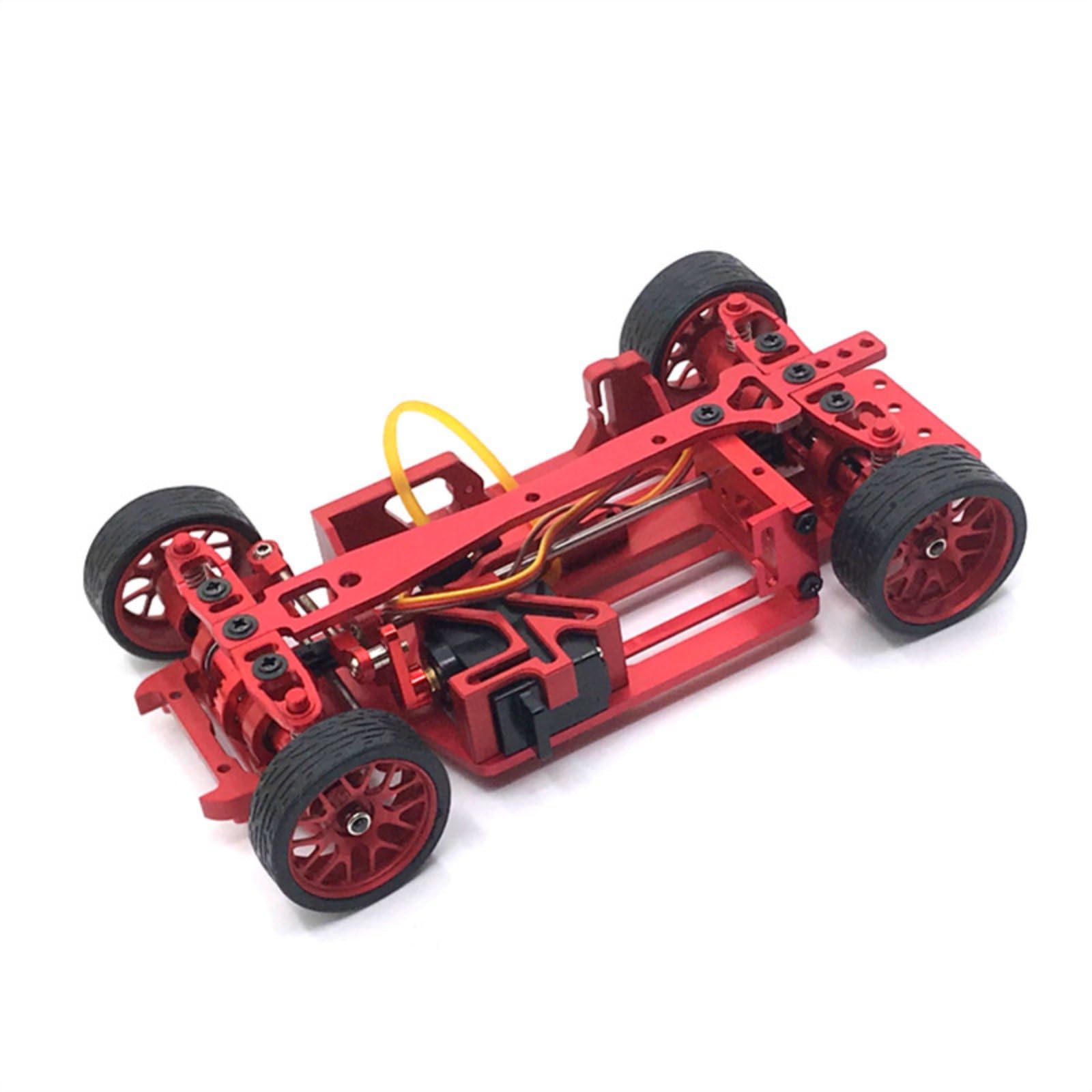 Amazon | FytStycale 1/28スケール RCカーシャーシ 耐衝撃性 アルミ製