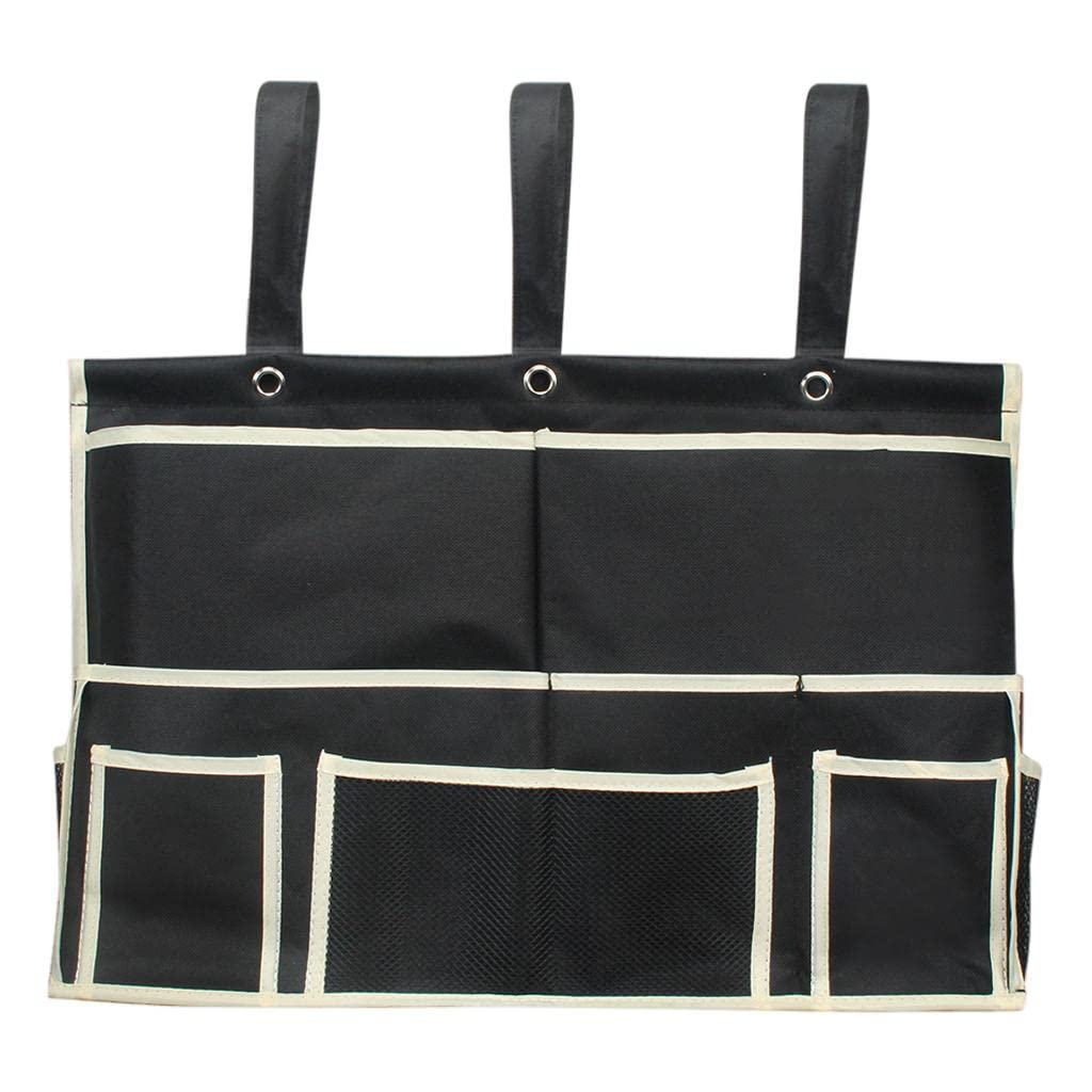 bnf® 10-Pocket Sofa Storage Bag Bed Organizer Bag Organizer Holder for Books Black | Household Supplies & Cleaning | Home Organization | Storage Bags