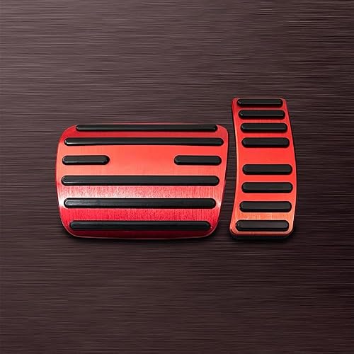 Miniatura 6 de Cubierta de pedal de freno de automóvil, antideslizante, sin taladro, almohadillas para pedal de pie compatibles con Audi A3 A4 A5 A6 A7 A8 Q3 Q5 Q7