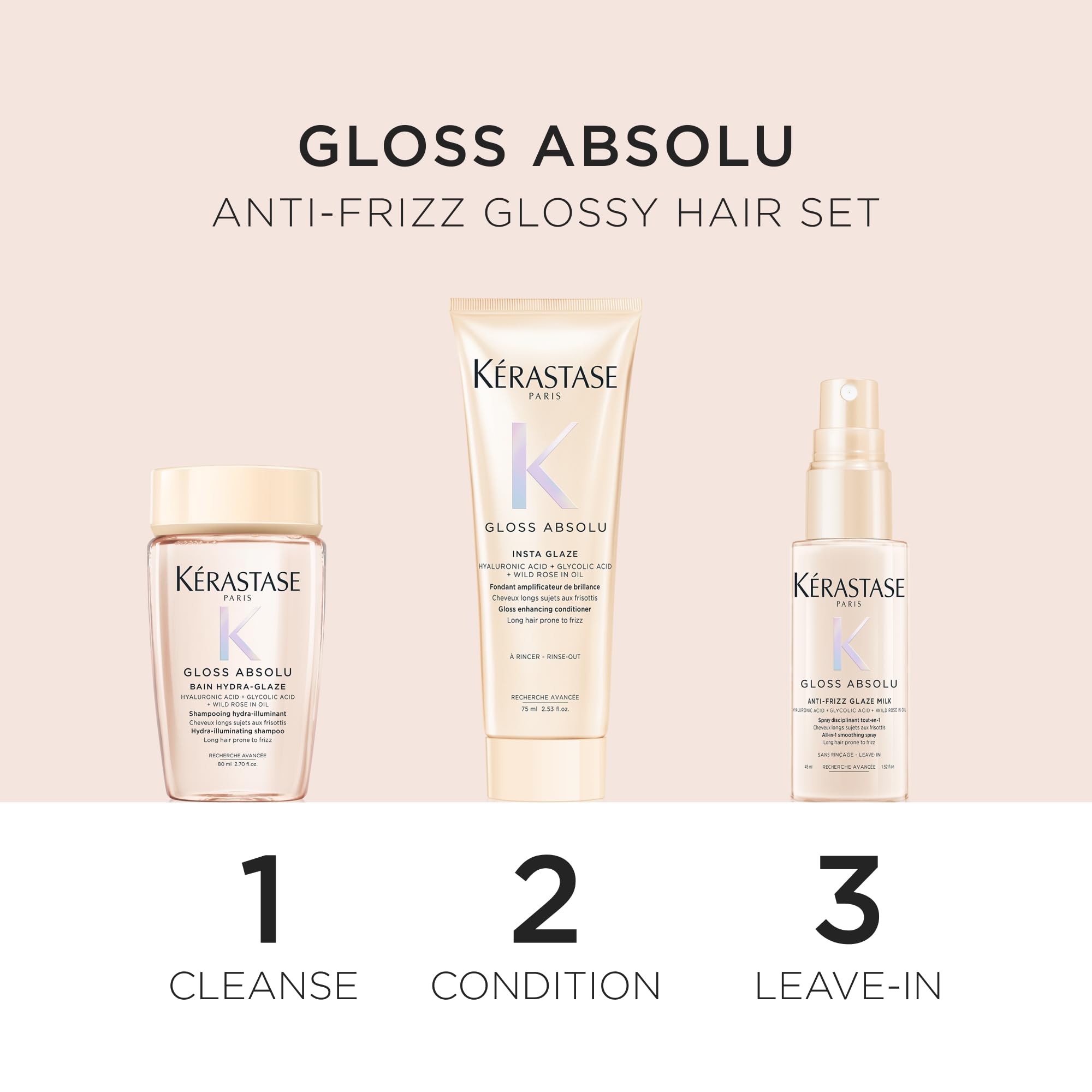Kérastase Gloss Absolu | Kérastase Gloss Absolu Discovery Set Tamaño Viaje
