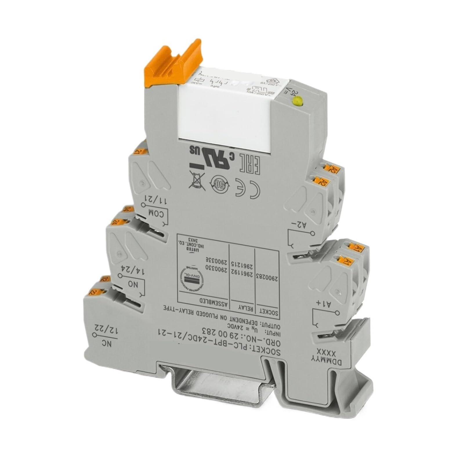 QVIVFYBOE Relay module Relay PLC-RPT-24DC/21-21 2900330