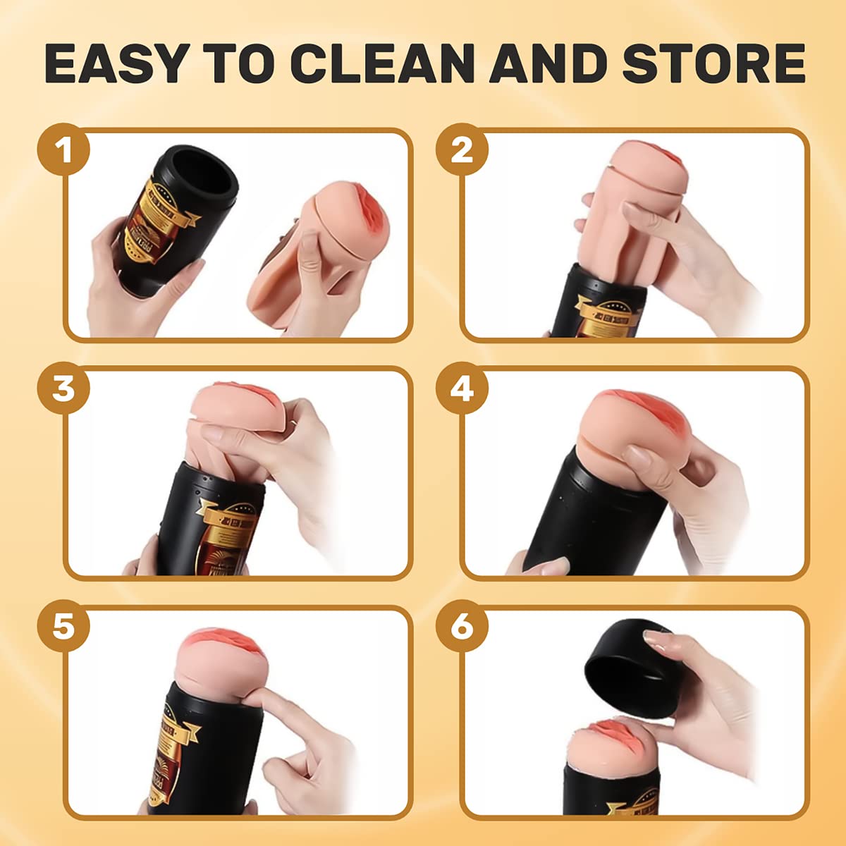 Amazon.com: Male Masturbator Male Sex Toy, Realistic Beer Bottle Textured  Pocket Pussy for Men, Masturbation Cup Mens Stroker, Toy Adult Male Sex, Sex  Toy for Men, Pocket Pussies Men Sex Toy :