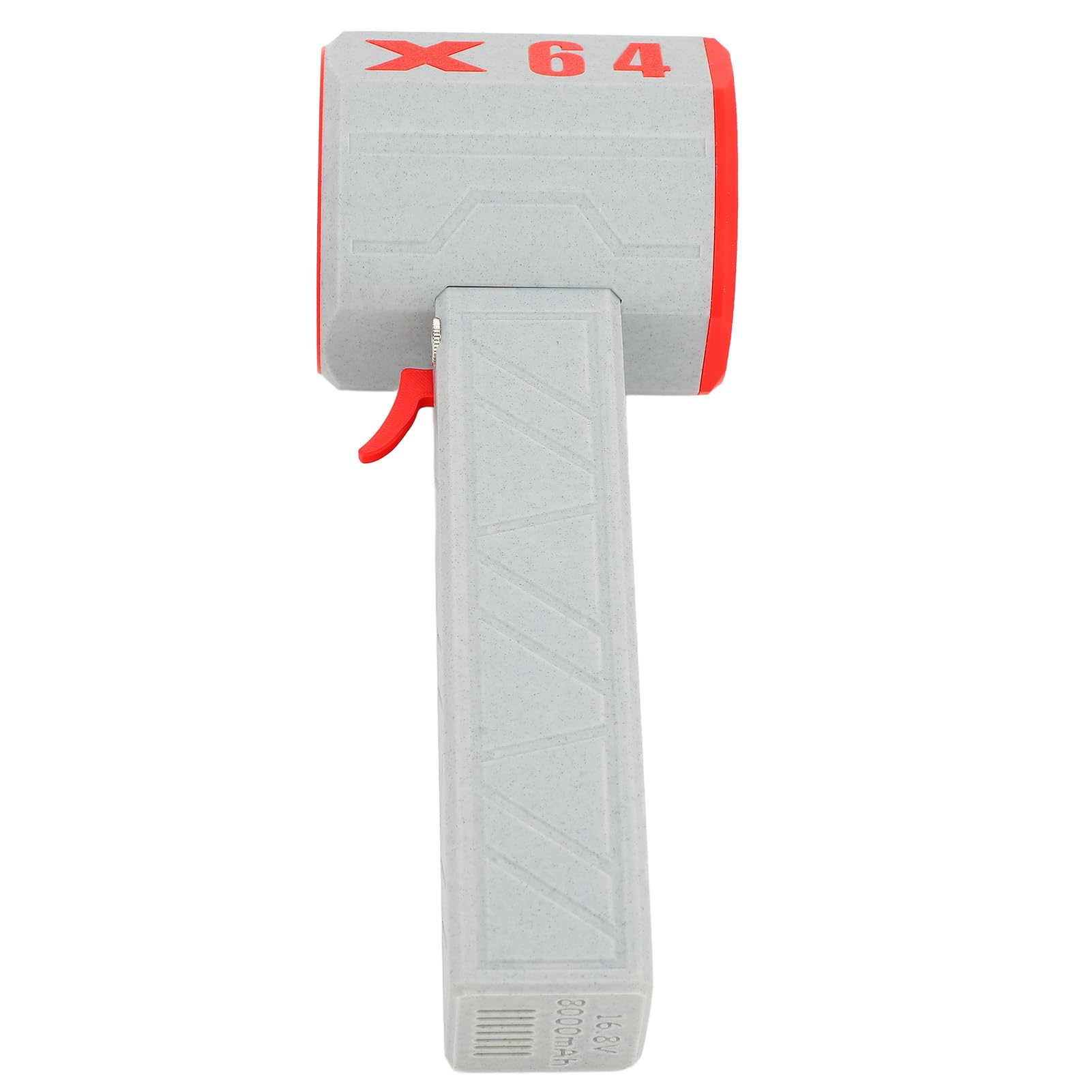Elektrischer Luftentstaubungsbläser 64 Mm, 1400 G Schubkraft, | Handheld Jet Blower, PETG-Kohlefaser, 8000mAh-, Type-C- und DC-Schnellladung, für Tastaturreinigung und Autoentstaubung