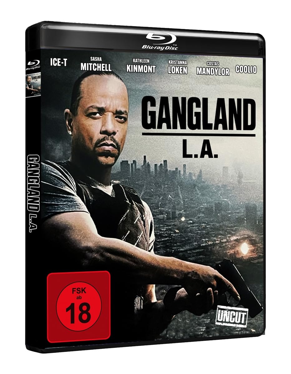 Gangland l.a. Blu-ray para tus noches de cine de acción en casa