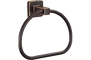 WOLIBEER Bronze Towel Ring: Enhancing Bathroom Aesthetics
