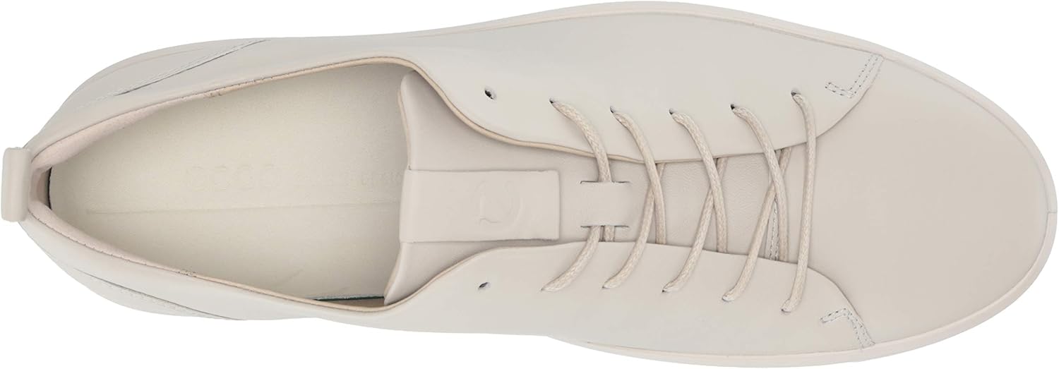 ECCO Men's Soft 8 Tie Fashion Sneaker, Gravel, 11-11.5