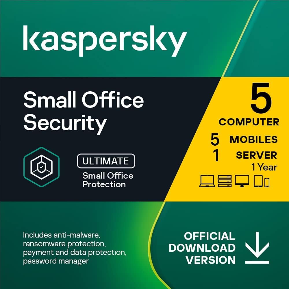 Kaspersky Small Office Security | 5 Devices | 5 Mobiles | 1 Server | 1 Year | Instant Delivery-image-43