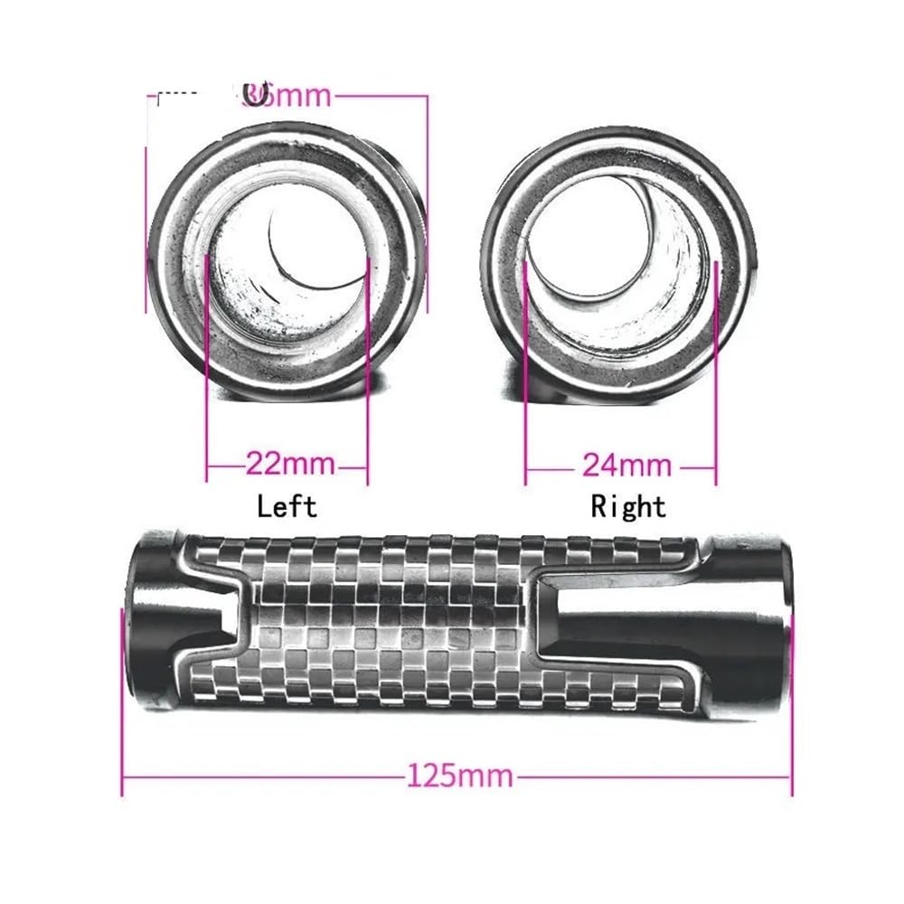 Manopole Manubrio Da 7/8 "Per FB Per Mondial Per Flat Track 125 HPS 250 Per Hipster 300 Per Pagani 1948 Sport SMT SMX Per Motard
