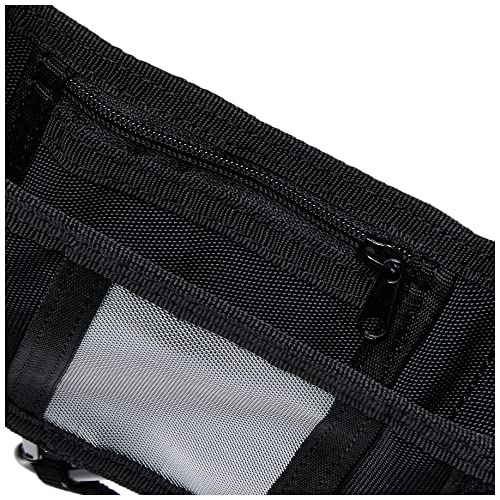 HAZARD 4 Wafer Slim Tri-Fold Security Wallet - Black4